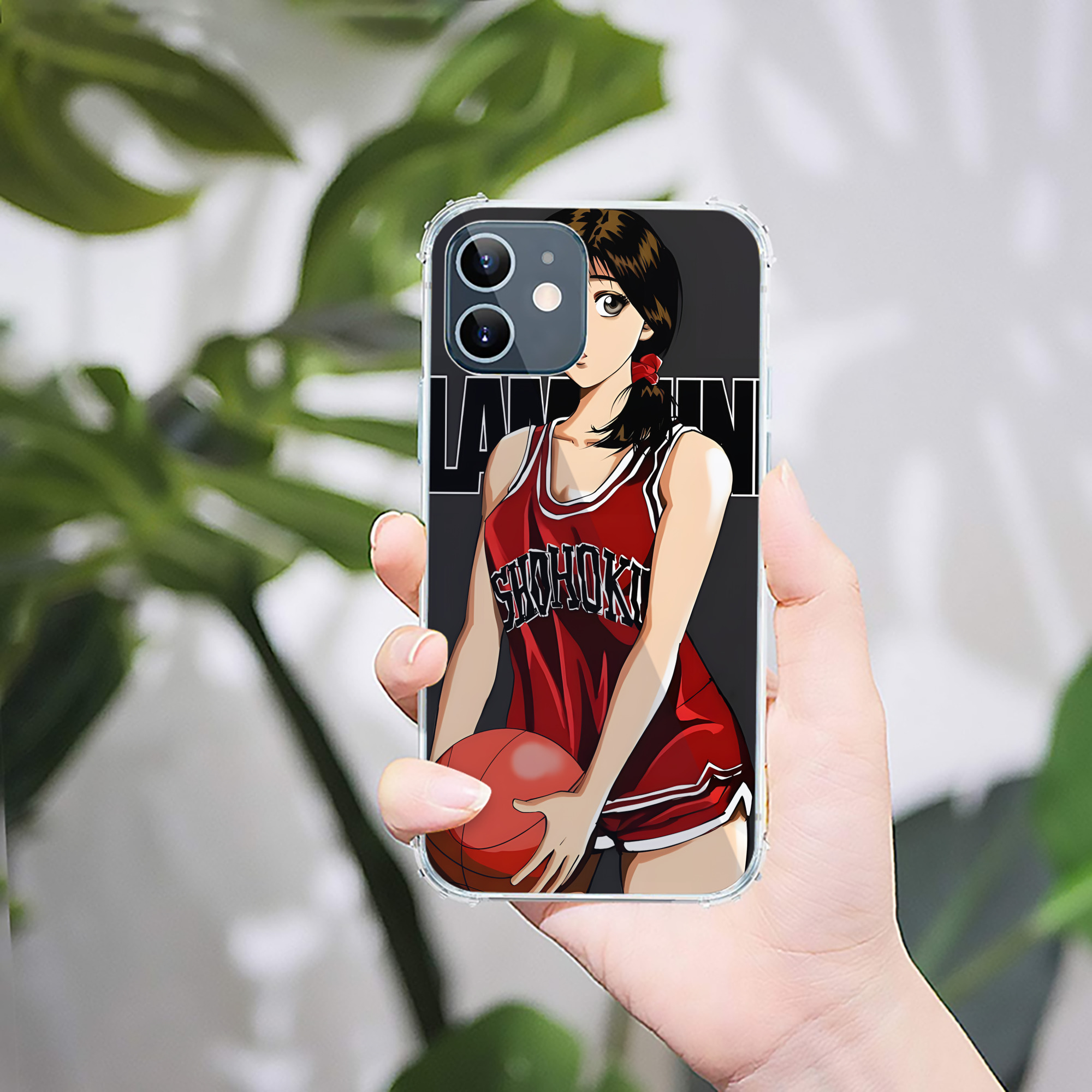 （画像用） SLAM DUNK／スラムダンク 【iPhone 12シリーズ対応】透明スマホケース（クリアソフトケース）
